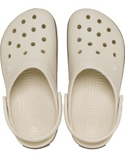 Crocs Off-White Crocband Gum Clogs - Image 2 of 7