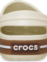 Crocs Off-White Crocband Gum Clogs - Image 7 of 7