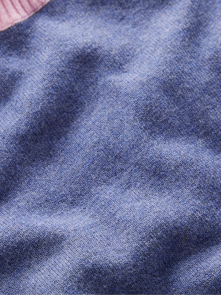 Boden Blue Meg Saddle Sleeve Jumper - Image 6 of 6 Boden Blue Meg Saddle Sleeve Jumper - Image 6 of 6