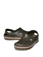 Crocs Brown Crocband Gum Clogs - Image 3 of 7