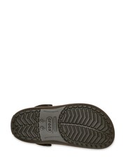 Crocs Brown Crocband Gum Clogs - Image 6 of 7