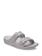 Crocs Grey Crocs Classic Icon Saturday Sandals - Image 2 of 6