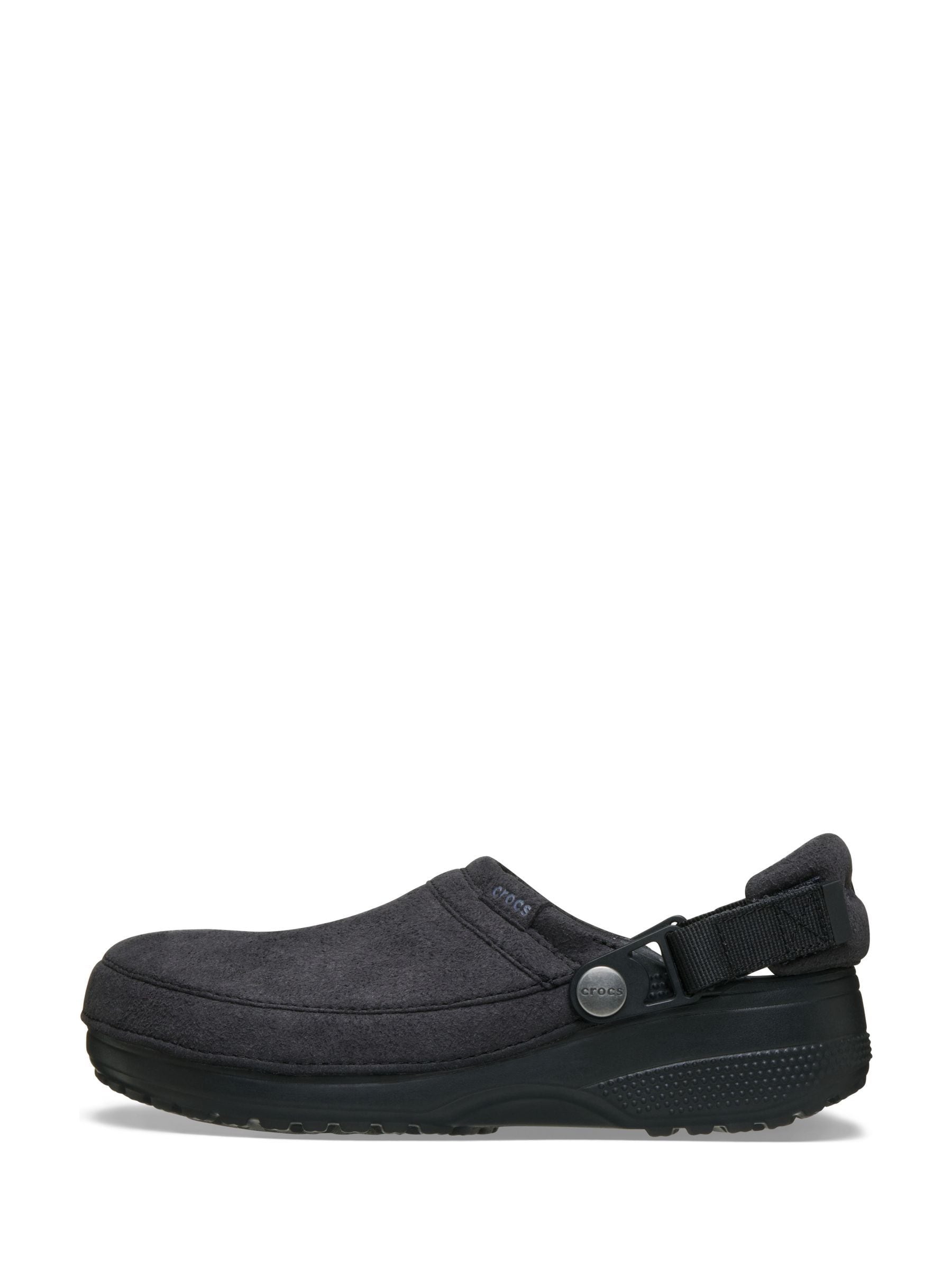 Next：日本 ブラック - Crocs Classic Craft スエード クロッグ