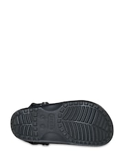 Crocs Black Classic Crafted Vegan Suede Clogs - Image 6 of 7