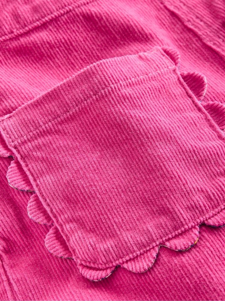 Boden Pink Frill Dungarees - Image 3 of 3