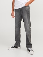 JACK & JONES Junior Grey Clark Regular Fit Jeans - Image 1 of 7