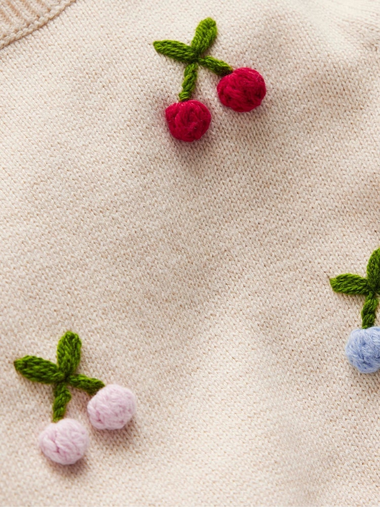 Boden Natural Fun Logo Jumper - Image 3 of 3