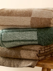 Yard Brown Harlech Woven Reversible Throw - Image 2 of 6