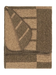 Yard Brown Harlech Woven Reversible Throw - Image 3 of 6