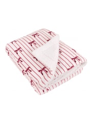 Furn Noortje Bows Sherpa Fleece Throw - Imagen 2 de 6