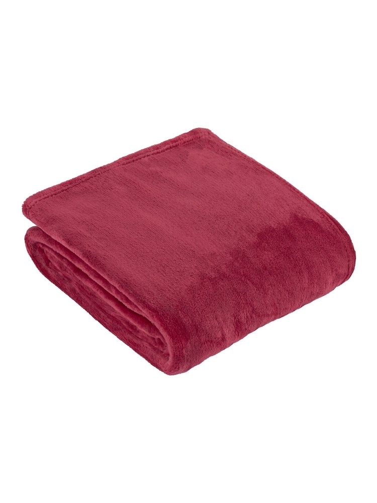 Furn Berry Harrow Fleece Throw - Image 1 of 3 Furn Berry Harrow Fleece Throw - Image 1 of 3