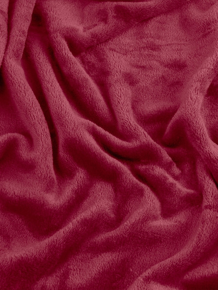 Furn Berry Harrow Fleece Throw - Image 3 of 3 Furn Berry Harrow Fleece Throw - Image 3 of 3