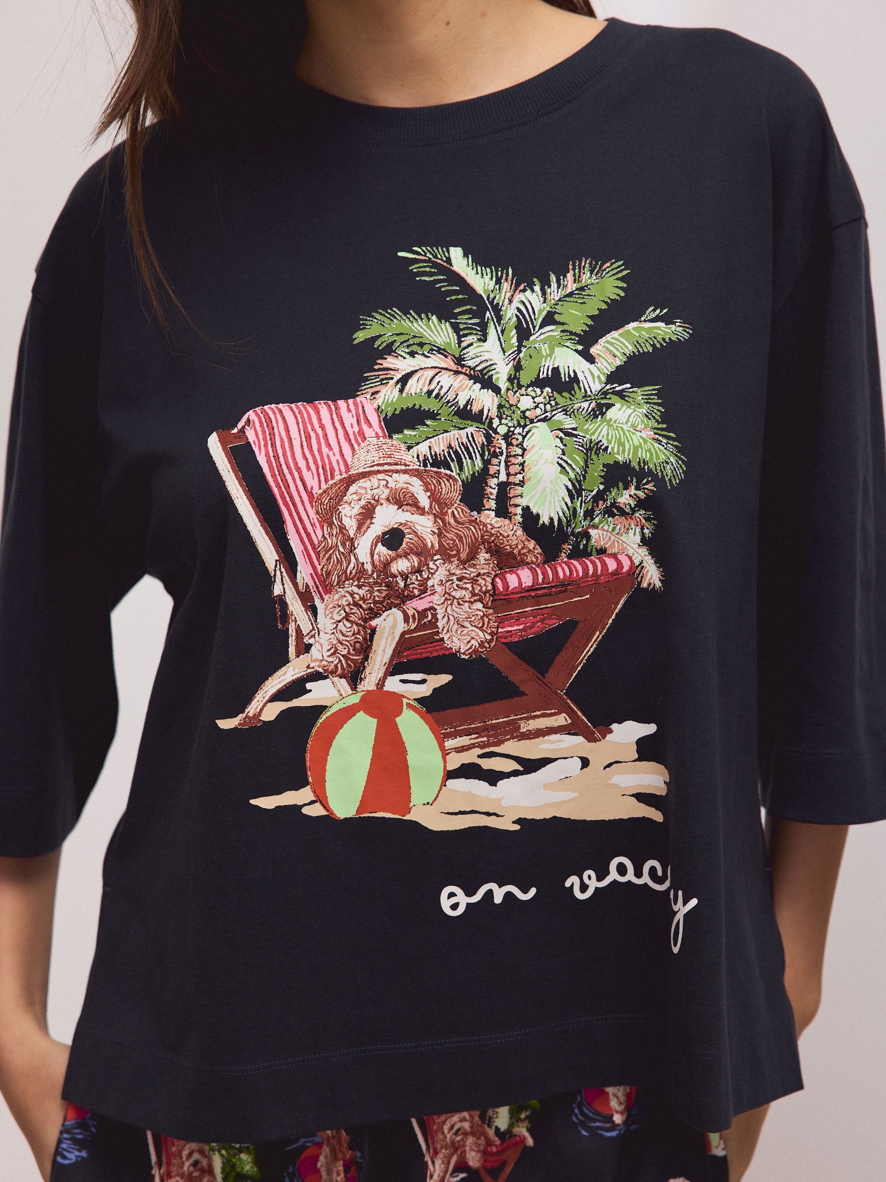 Buy Navy Charlie the Cockapoo Short Pyjamas Set from the Next UK online ...