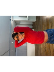 عدسات زرقاء بنقشة صدفة سلحفاة صفراء - نظارة شمسية أسيتات مع علبة من Never Fully Dressed - صورة 6 من 7