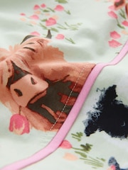 Sage Green Hamish The Highland Cow Cotton Short Pyjamas Set - Image 3 of 3