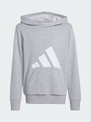 adidas Grey Essentials Hoodie - Image 5 of 5