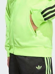adidas Originals Green Adicolor Firebird Jacket - Image 3 of 4