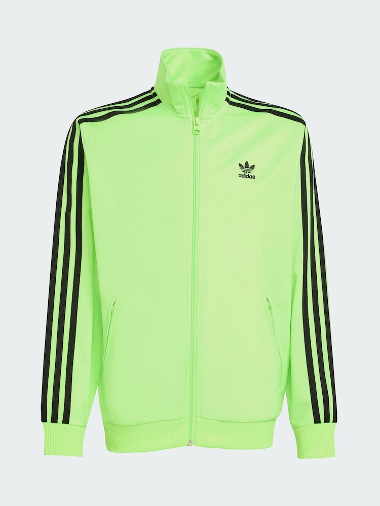 adidas Originals Green Adicolor Firebird Jacket - Image 4 of 4
