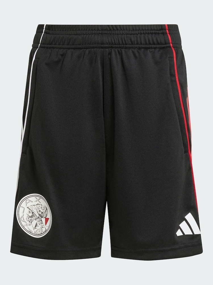 adidas Black Ajax Amsterdam Tiro 25 Competition Training Shorts - Image 4 of 4
