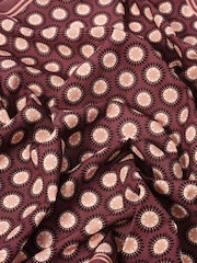Mint Velvet Red Star Print Square Neck Scarf - Image 3 of 5