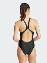 adidas Black Logo C-Back Swimsuit - Image 2 of 5