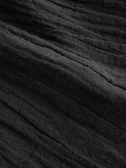 Black Textured Playsuit (3-16yrs) - Image 6 of 7