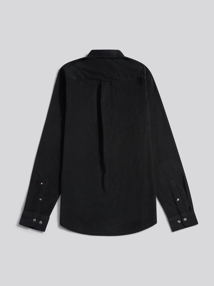 U.S. Polo Assn. Black Textured Corduroy Shirt - Image 2 of 4