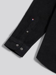 U.S. Polo Assn. Black Textured Corduroy Shirt - Image 4 of 4