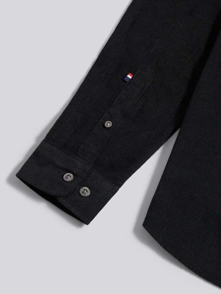 U.S. Polo Assn. Black Textured Corduroy Shirt - Image 4 of 4