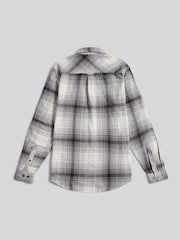 U.S. Polo Assn. Black Ombre Check Button Down Shirt - Image 7 of 9