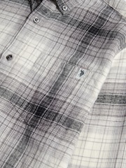 U.S. Polo Assn. Black Ombre Check Button Down Shirt - Image 9 of 9