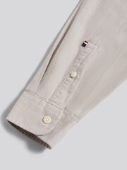 U.S. Polo Assn. Nude Brushed Dobby Shirt - Image 8 of 9
