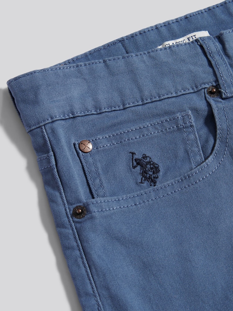 U.S. Polo Assn. Blue Core 5 Pocket Trousers - Image 10 of 10 U.S. Polo Assn. Blue Core 5 Pocket Trousers - Image 10 of 10