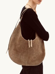 Apatchy Brown The Nora Suede Bag - Image 1 of 6