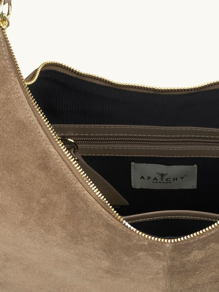 Apatchy Brown The Nora Suede Bag - Image 6 of 6