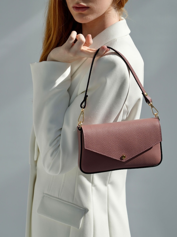 rožnata - Apatchy The Munro Leather Shoulder Bag - Slika 1 iz 6 rožnata - Apatchy The Munro Leather Shoulder Bag - Slika 1 iz 6