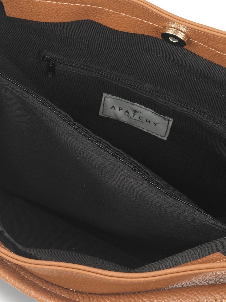 Apatchy Brown The Harriet Leather Bag - Image 6 of 6 Apatchy Brown The Harriet Leather Bag - Image 6 of 6