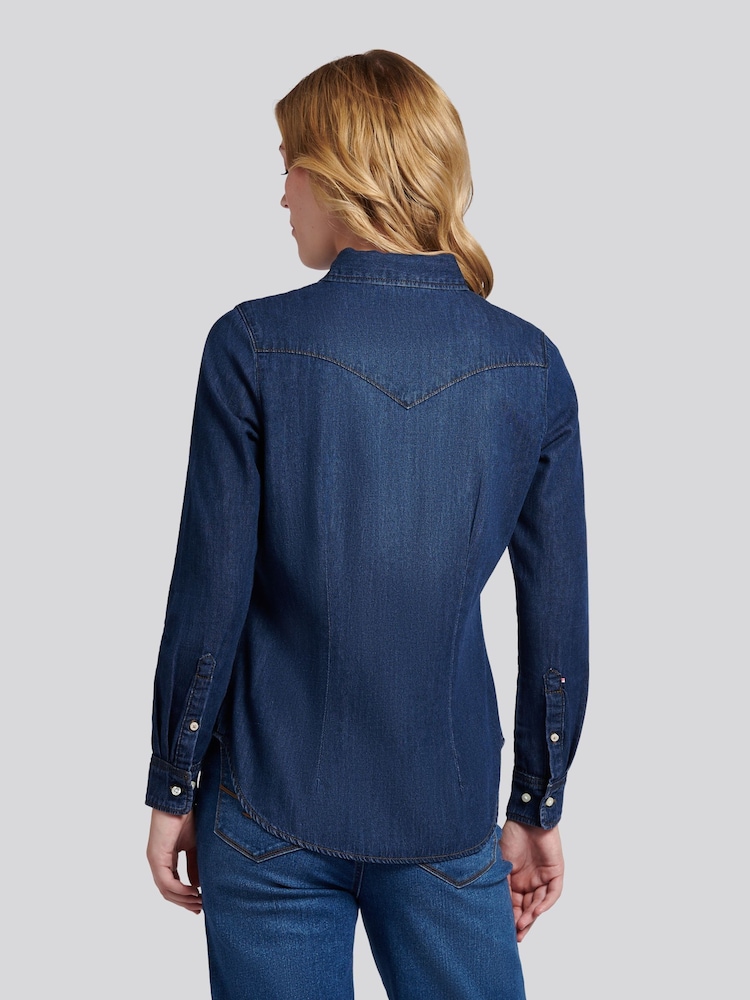 U.S. Polo Assn. Blue Denim Shirt - Image 2 of 8 U.S. Polo Assn. Blue Denim Shirt - Image 2 of 8