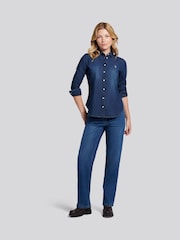 U.S. Polo Assn. Blue Denim Shirt - Image 3 of 8