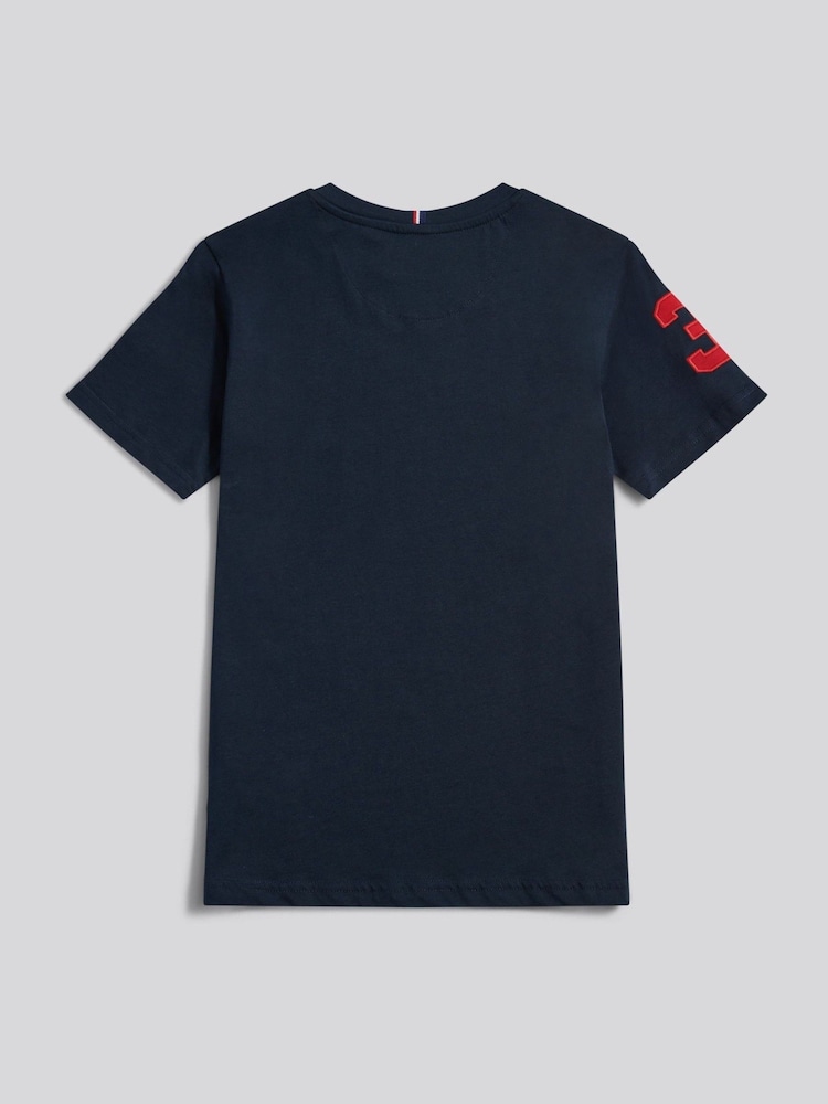 U.S. Polo Assn. Blue Player 3 T-Shirt - Image 2 of 4 U.S. Polo Assn. Blue Player 3 T-Shirt - Image 2 of 4
