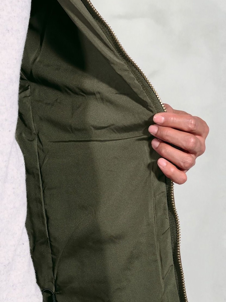 Brook Taverner Green Quilted Puffer Jacket - Image 3 of 3