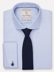 Brook Taverner Blue Single Cuff Shirt - Image 4 of 5
