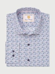 Brook Taverner Blue Floral Shirt - Image 1 of 3