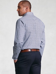 Brook Taverner Blue Floral Shirt - Image 3 of 3