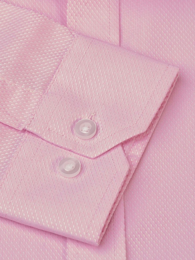 Brook Taverner Pink Single Cuff Shirt - Image 6 of 6 Brook Taverner Pink Single Cuff Shirt - Image 6 of 6