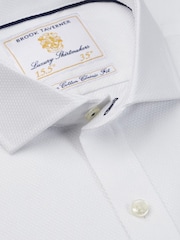 Brook Taverner White Single Cuff Shirt - Image 5 of 6