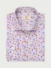 Brook Taverner Poppy Print Occasion Shirt - صورة 1 من 2