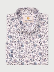 Brook Taverner Pink Ornate Floral Print Occasion Shirt - Image 1 of 1