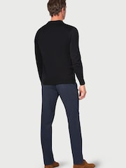 Brook Taverner Black Long Sleeve Polo Shirt - Image 2 of 2