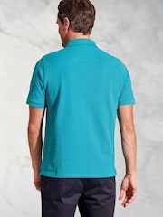 Brook Taverner Pure Cotton Pique Polo Shirt - صورة 2 من 4